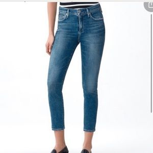 Citizens of Humanity Rocket Crop High-Rise Skinny Jeans Size 27